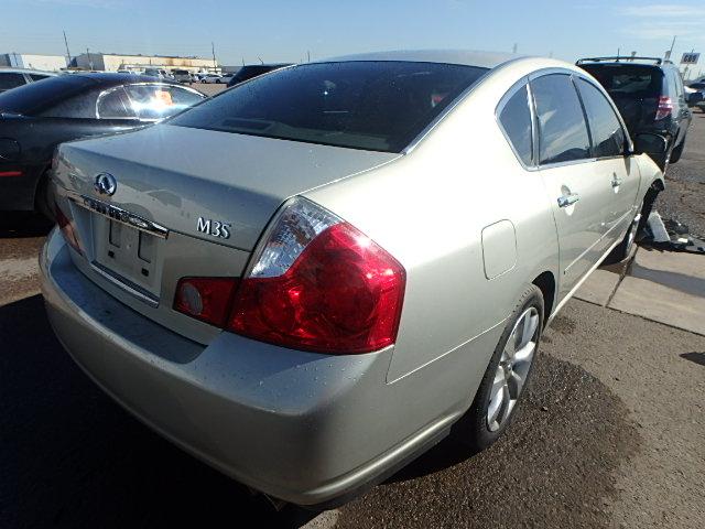 JNKAY01E06M108450 - 2006 INFINITI M35 BASE BEIGE photo 4