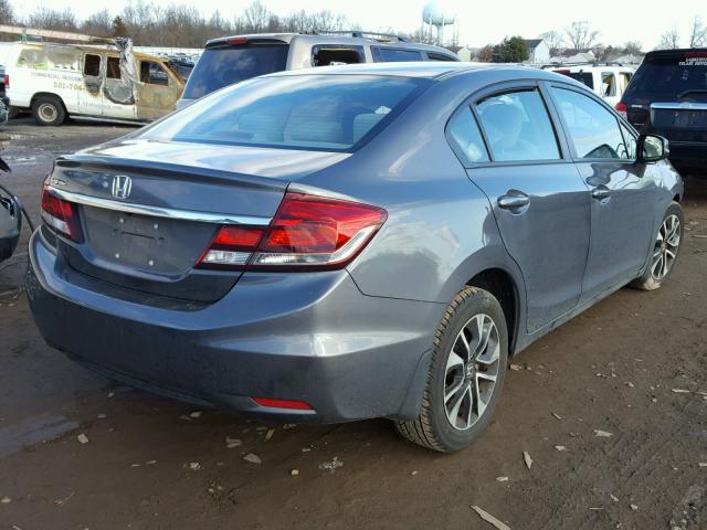 19XFB2F85DE262834 - 2013 HONDA CIVIC EX ნაცრისფერი ფოტო 4