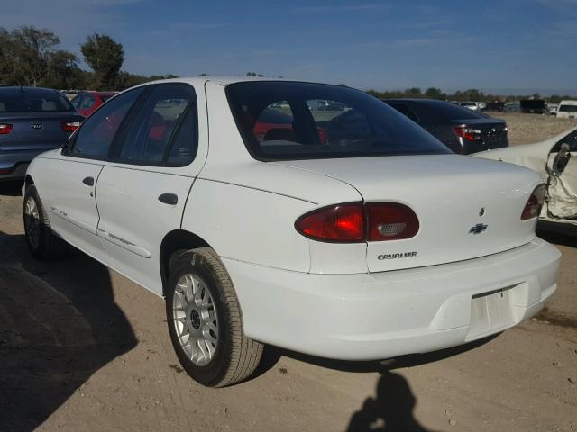 1G1JC5247Y7380670 - 2000 CHEVROLET CAVALIER WHITE photo 3