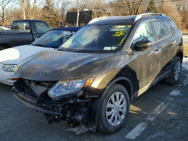 JN8AT2MV3GW135238 - 2016 NISSAN ROGUE S BLUE photo 2