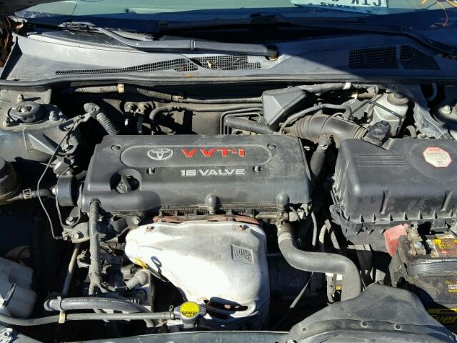 4T1BE30KX2U545319 - 2002 TOYOTA CAMRY LE GRAY photo 7