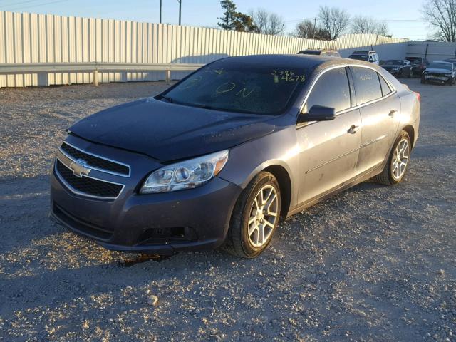 1G11C5SA5DF204691 - 2013 CHEVROLET MALIBU 1LT BLUE photo 2