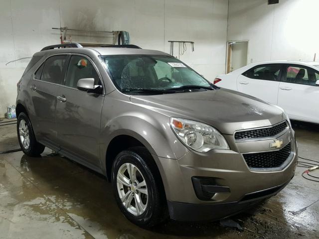 2GNALDEK3C6325872 - 2012 CHEVROLET EQUINOX LT BROWN photo 1