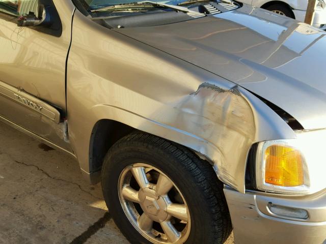 1GKDT13S022122901 - 2002 GMC ENVOY SILVER photo 9