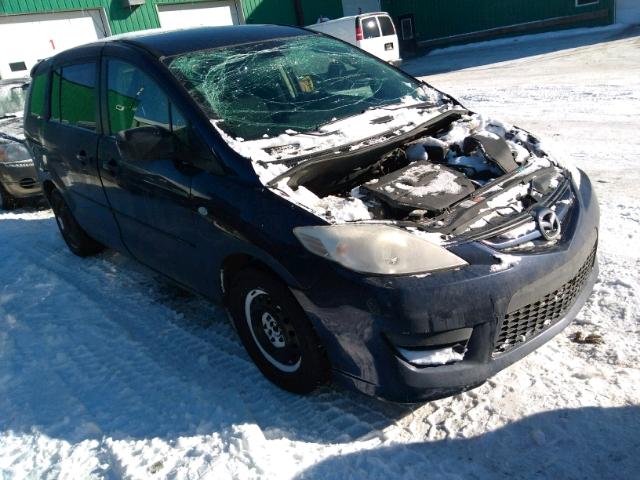 JM1CR293580319322 - 2008 MAZDA 5 BLUE photo 1