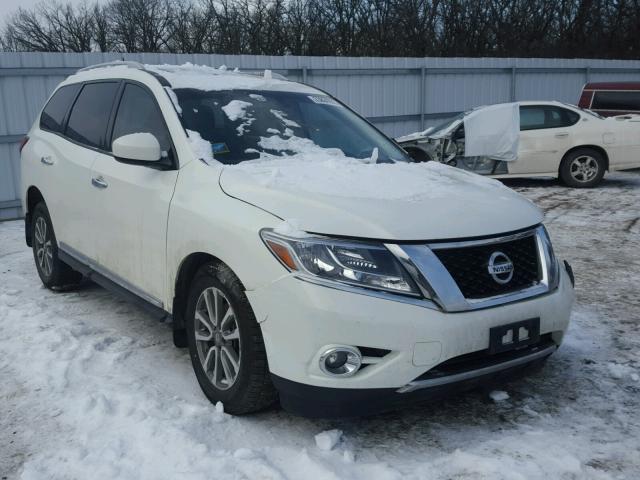 5N1AR2MM3EC613461 - 2014 NISSAN PATHFINDER WHITE photo 1