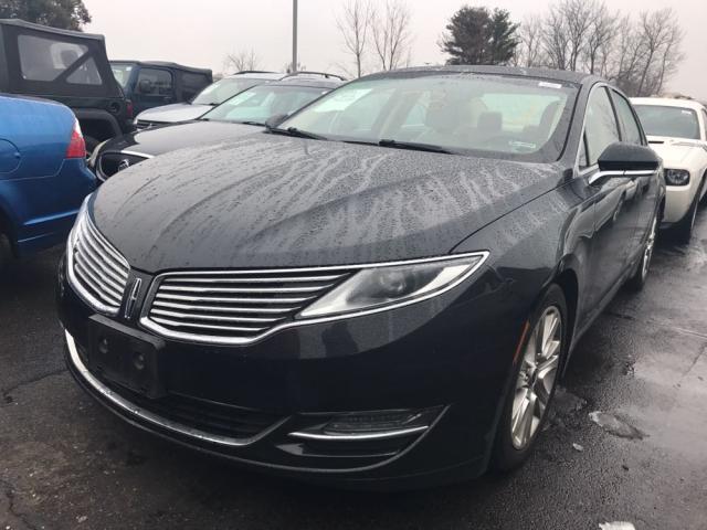 3LN6L2LU3ER807742 - 2014 LINCOLN MKZ HYBRID BLACK photo 2