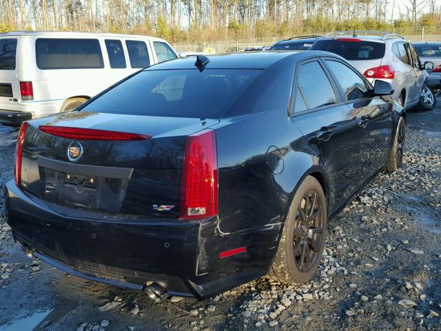 1G6DV5EP6C0115134 - 2012 CADILLAC CTS-V BLACK photo 4