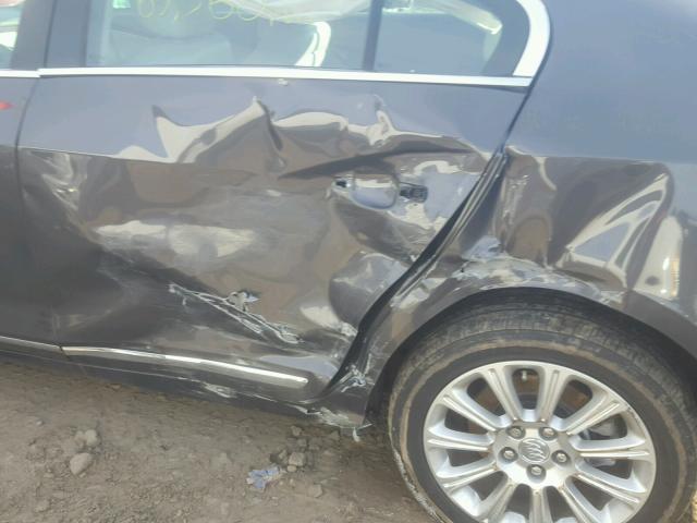 1G4GC5E32DF182613 - 2013 BUICK LACROSSE GRAY photo 9
