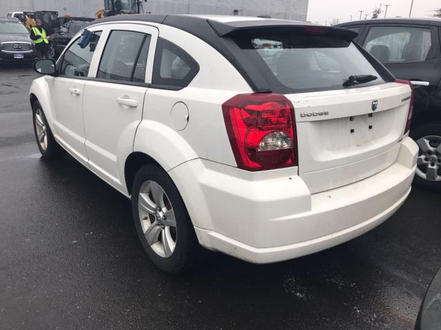 1B3CB4HA8AD613135 - 2010 DODGE CALIBER SX WHITE photo 3