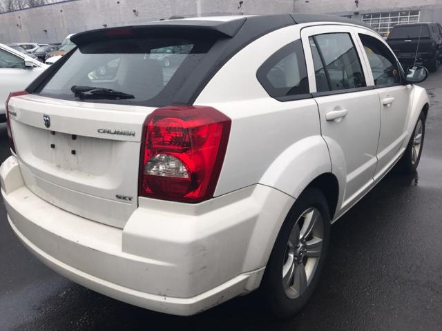 1B3CB4HA8AD613135 - 2010 DODGE CALIBER SX WHITE photo 4