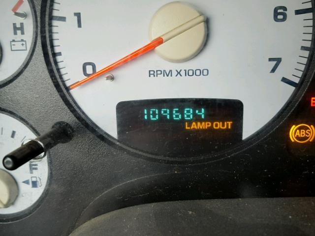 3D7KU28D93G752284 - 2003 DODGE RAM 2500 S GRAY photo 8