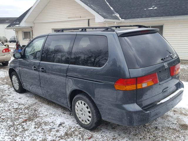 5FNRL18583B049280 - 2003 HONDA ODYSSEY LX GRAY photo 3