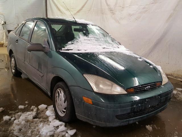 1FAFP33P11W138683 - 2001 FORD FOCUS LX GREEN photo 1