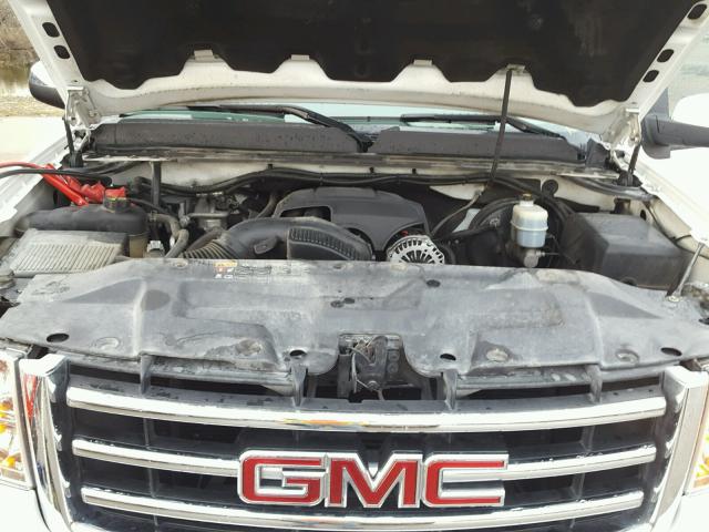 3GTP1VE05CG147688 - 2012 GMC SIERRA C15 WHITE photo 7