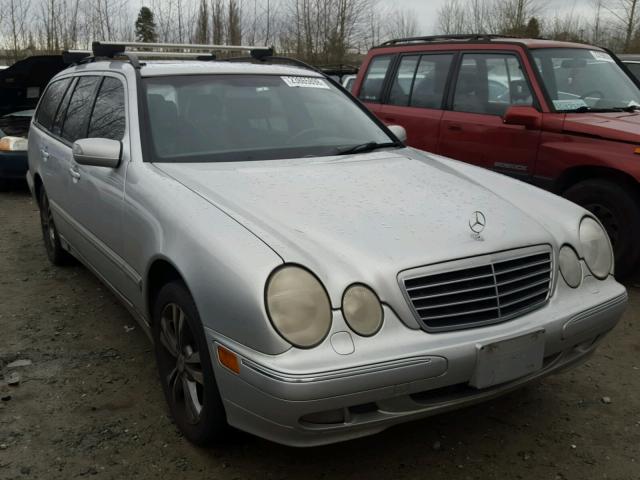 WDBJH82J41X051896 - 2001 MERCEDES-BENZ E 320 4MAT SILVER photo 1