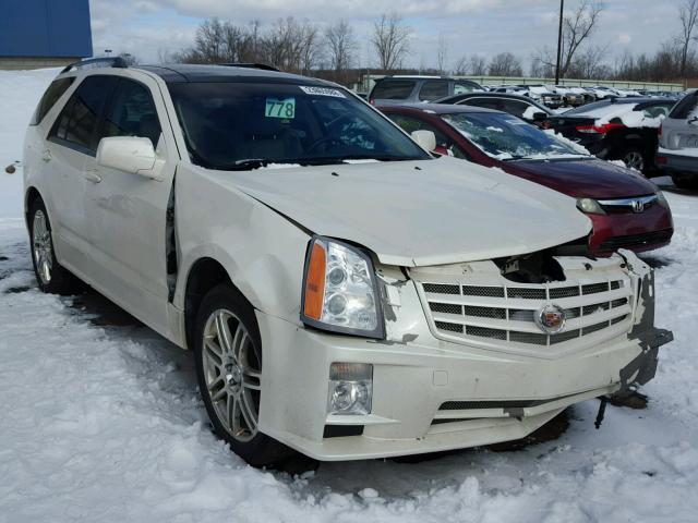 1GYEE437380129671 - 2008 CADILLAC SRX WHITE photo 1