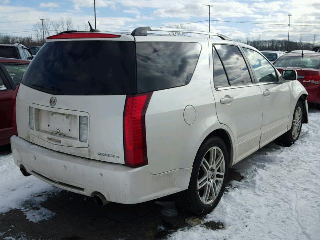 1GYEE437380129671 - 2008 CADILLAC SRX WHITE photo 4