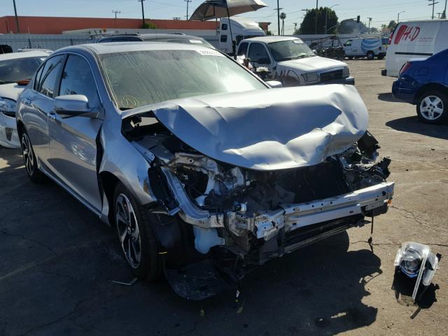 1HGCR2F85HA052713 - 2017 HONDA ACCORD EXL SILVER photo 1