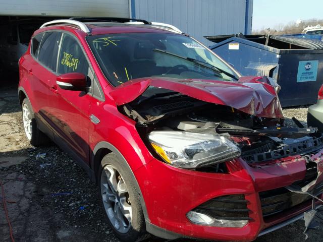 1FMCU0J91EUA27864 - 2014 FORD ESCAPE TIT BURGUNDY photo 1