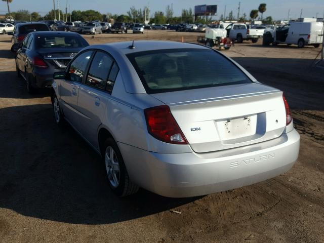 1G8AJ55F96Z139201 - 2006 SATURN ION LEVEL SILVER photo 3