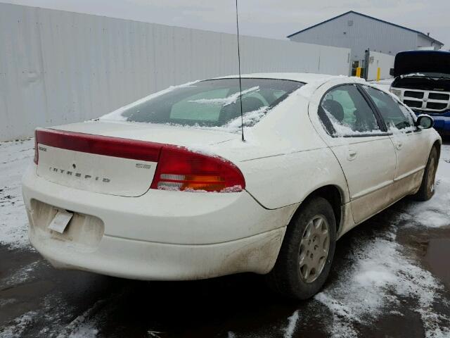 2B3HD46R62H307287 - 2002 DODGE INTREPID S WHITE photo 4