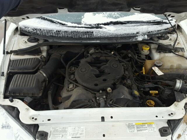 2B3HD46R62H307287 - 2002 DODGE INTREPID S WHITE photo 7