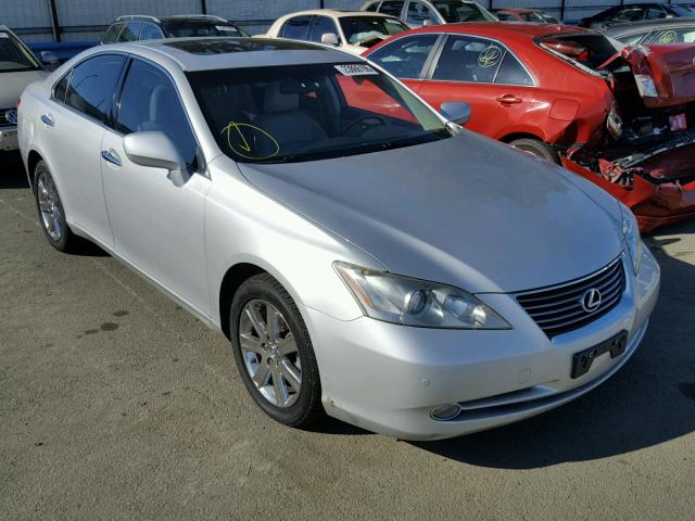 JTHBJ46G772031390 - 2007 LEXUS ES 350 SILVER photo 1