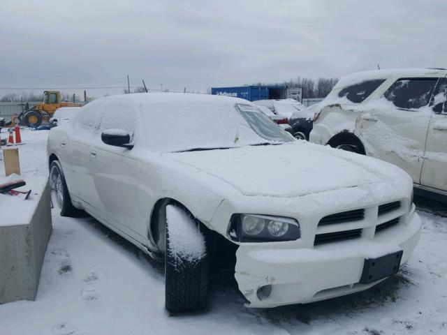 2B3LA43R58H110854 - 2008 DODGE CHARGER WHITE photo 1