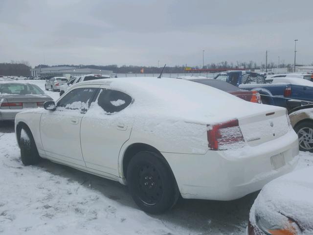 2B3LA43R58H110854 - 2008 DODGE CHARGER WHITE photo 3