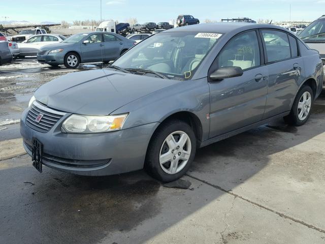 1G8AZ55F06Z208155 - 2006 SATURN ION LEVEL GRAY photo 2