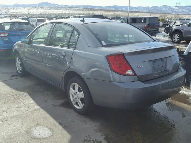 1G8AZ55F06Z208155 - 2006 SATURN ION LEVEL GRAY photo 3