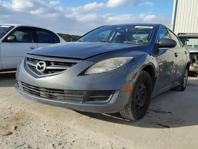 1YVHZ8BHXA5M21765 - 2010 MAZDA 6 I GRAY photo 2