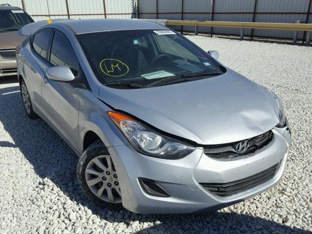 5NPDH4AE1DH161106 - 2013 HYUNDAI ELANTRA GL GRAY photo 1