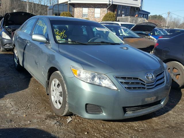 4T1BF3EKXBU619005 - 2011 TOYOTA CAMRY BASE GREEN photo 1