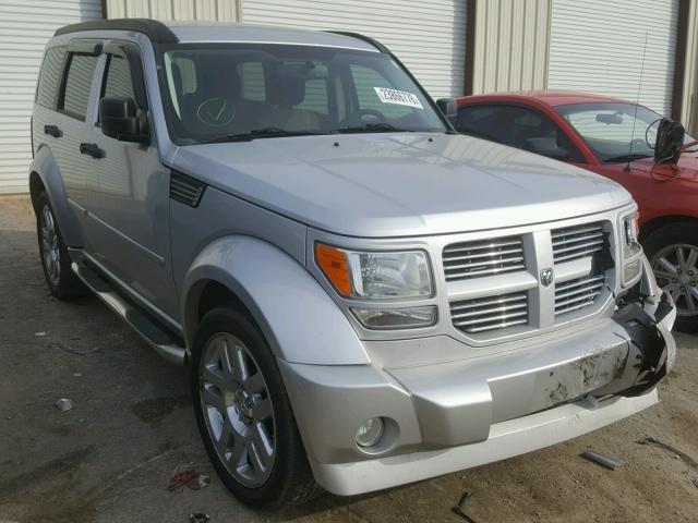 1D8GT58648W191508 - 2008 DODGE NITRO R/T SILVER photo 1