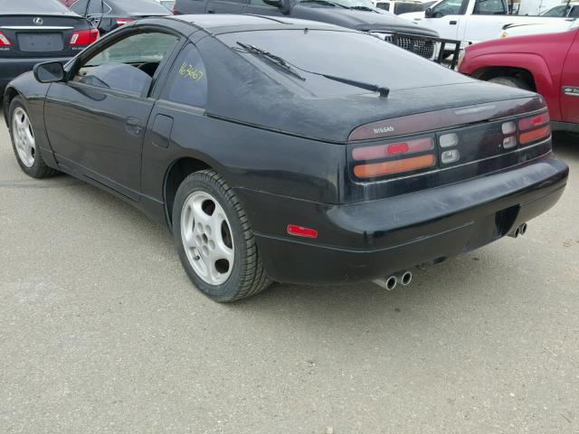 JN1RZ24A5LX003129 - 1990 NISSAN 300ZX BLACK photo 3