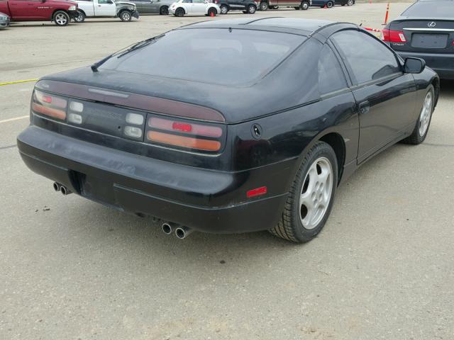 JN1RZ24A5LX003129 - 1990 NISSAN 300ZX BLACK photo 4