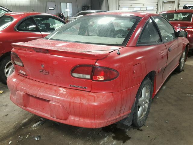 1G1JF12T5V7311429 - 1997 CHEVROLET CAVALIER Z RED photo 4