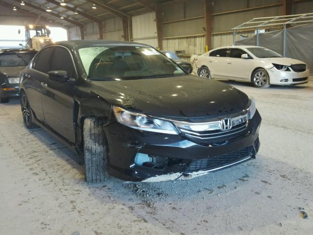 1HGCR2E58GA109492 - 2016 HONDA ACCORD SPO BLACK photo 1