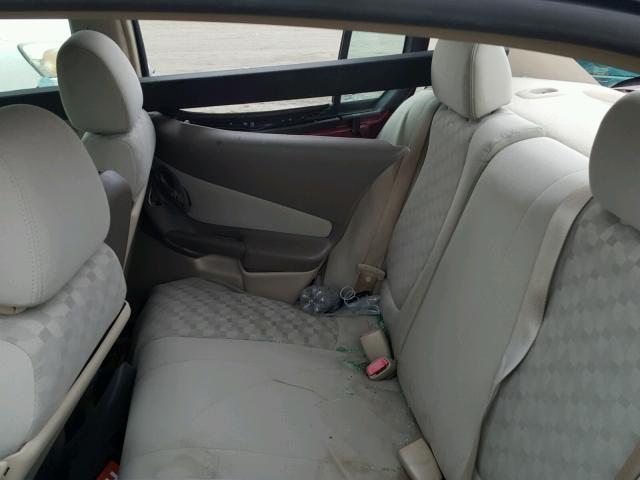 1G1ZT54875F212113 - 2005 CHEVROLET MALIBU LS MAROON photo 6