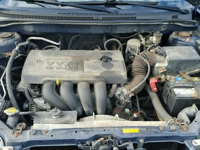 2T1BR32E94C254665 - 2004 TOYOTA COROLLA CE BLUE photo 7