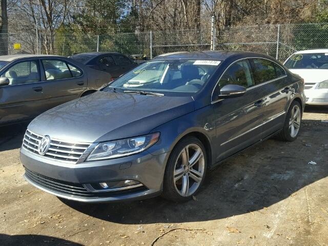 WVWBN7AN7DE506530 - 2013 VOLKSWAGEN CC SPORT GRAY photo 2