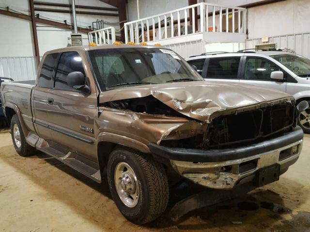 1B7KC2362YJ122098 - 2000 DODGE RAM 2500 BROWN photo 1