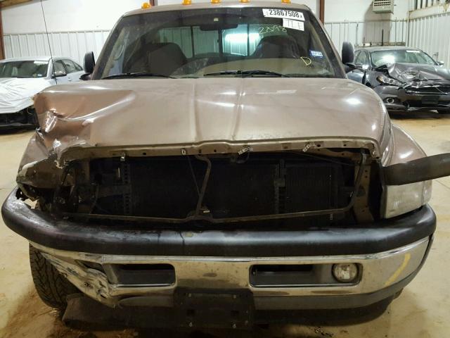 1B7KC2362YJ122098 - 2000 DODGE RAM 2500 BROWN photo 7