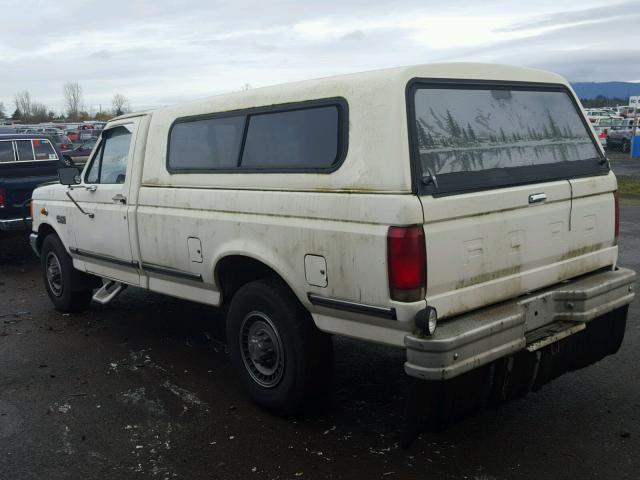 1FTHF2515HPB01486 - 1987 FORD F250 WHITE photo 3