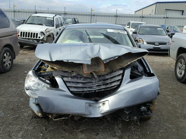 1C3LC56K18N221152 - 2008 CHRYSLER SEBRING TO BLUE photo 7