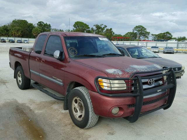 5TBRN341X3S346760 - 2003 TOYOTA TUNDRA ACC BURGUNDY photo 1