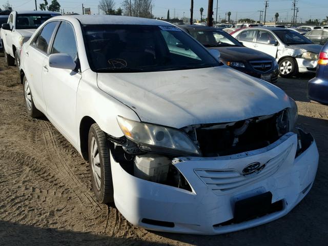 4T1BE46K48U730505 - 2008 TOYOTA CAMRY CE WHITE photo 1