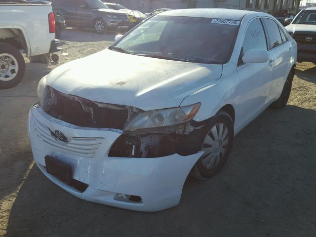 4T1BE46K48U730505 - 2008 TOYOTA CAMRY CE WHITE photo 2